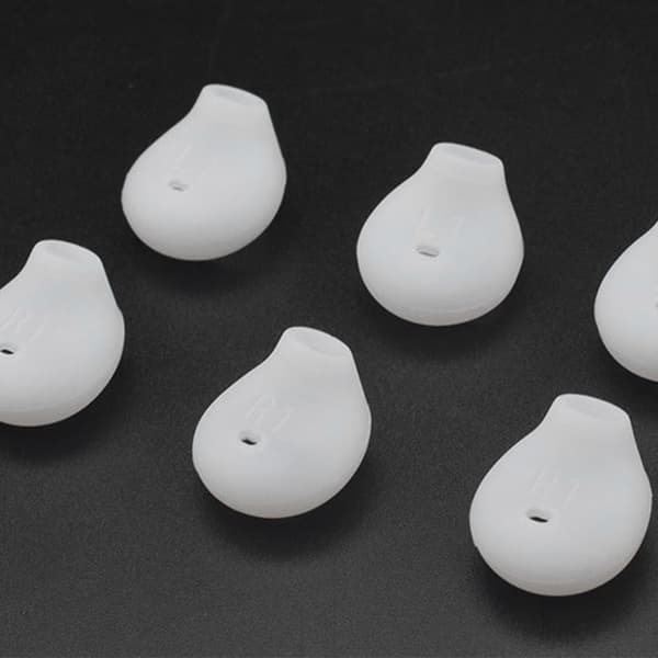 In-ear silikon øreplugger deksler for Samsung Galaxy S6/S7, Note5/Note7 White