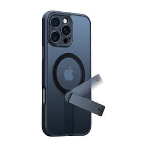 Torras Pstand Spin-deksel til iPhone 16 Pro Max (svart)