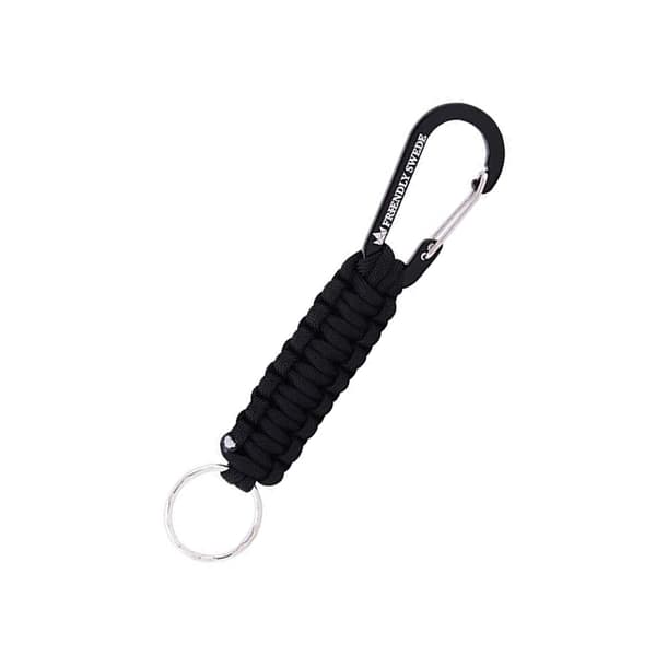 Paracord nøkkelring Black