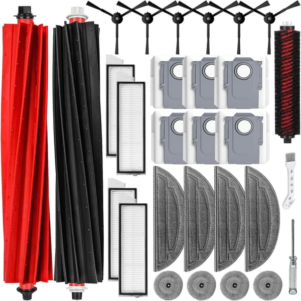 Tilbehørssett for Roborock S8 MaxV Ultra/S8 Max Ultra