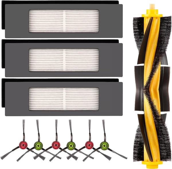 Tilbehør Ecovacs Deebot OZMO 920, 950, T5, T8 AIVI Max 10 dele MultiColor