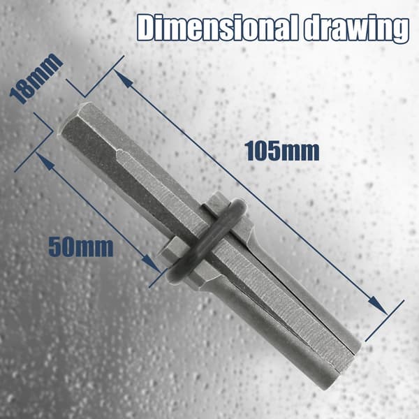 Stenkile til stenspaltning 18 mm 5-pak