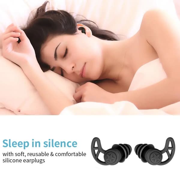 Ørepropper 40 dB støyreduksjon 1 par Black