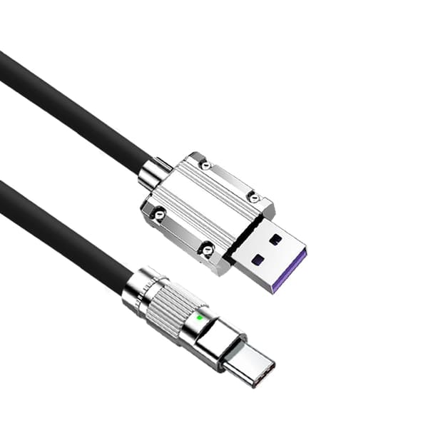 Android Micro USB-kabel Ladekabel 120W hurtiglading og datasynkronisering 480 Mbps MultiColor 1.5m