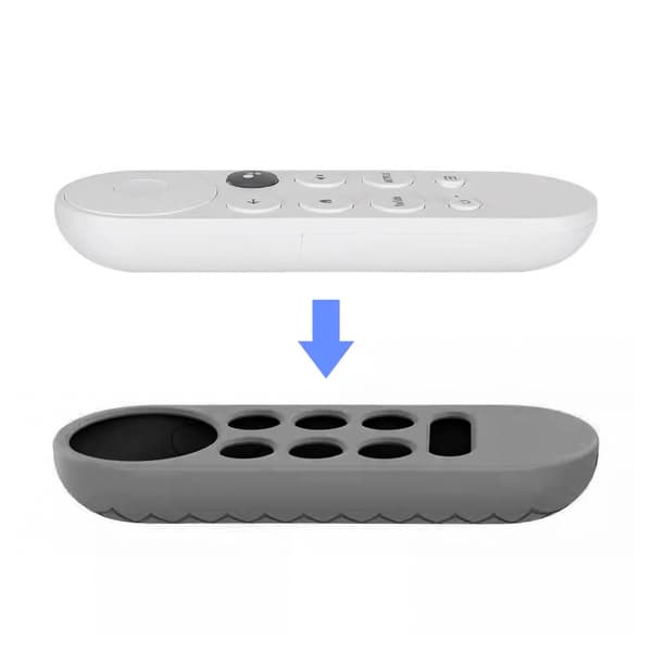 Etui til Google Chromecast 2020 fjernkontroll Grey