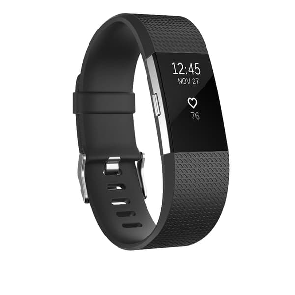 Armbånd til Fitbit Charge 2 - L Black