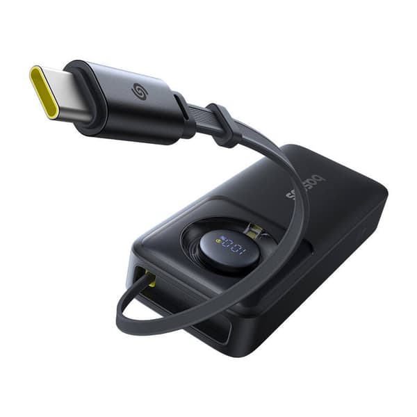 Powerbank Baseus OS Free2Pull 10000mAh 30W +kabel (svart)