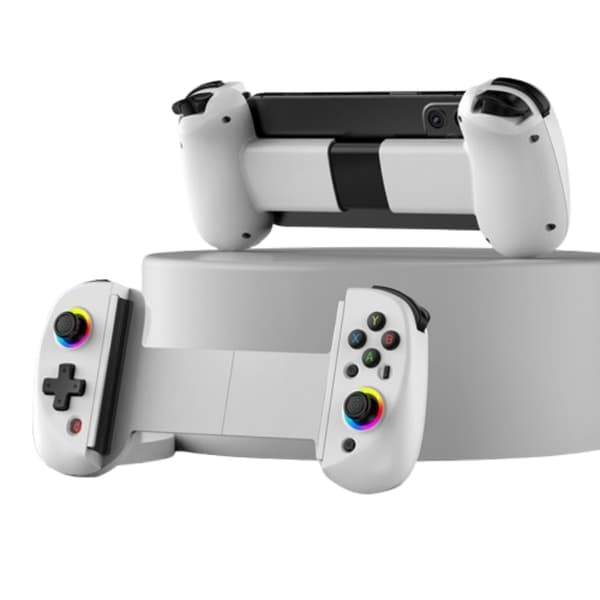 D8 Trådløs Strækbar Gamepad til Telefoner og Tablets White