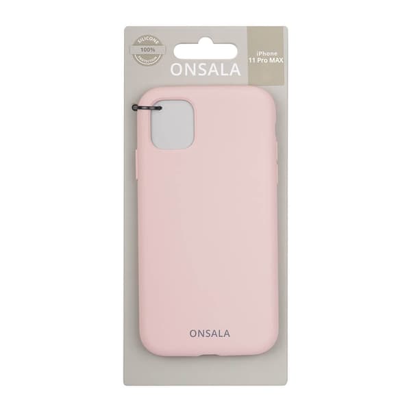 Mobilskal Silikon Sand Pink - iPhone 11 Pro Max