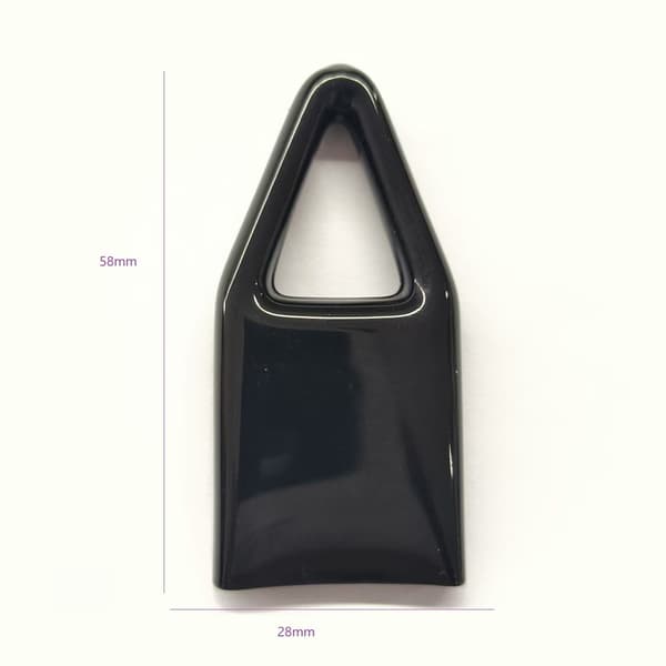 Sort Silikone Lighter Etui - 10 Pak: Bærbar Nøglering Lighter Holder