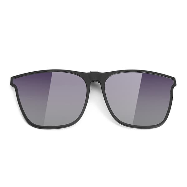 Clip-on solbriller - til brillerammer Purple+grey