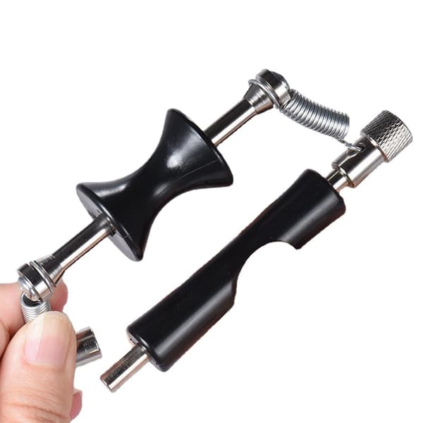 Rullende klemme for stemming av gitar Black