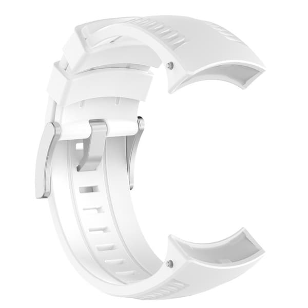 Silikone armbånd til Suunto 9 White