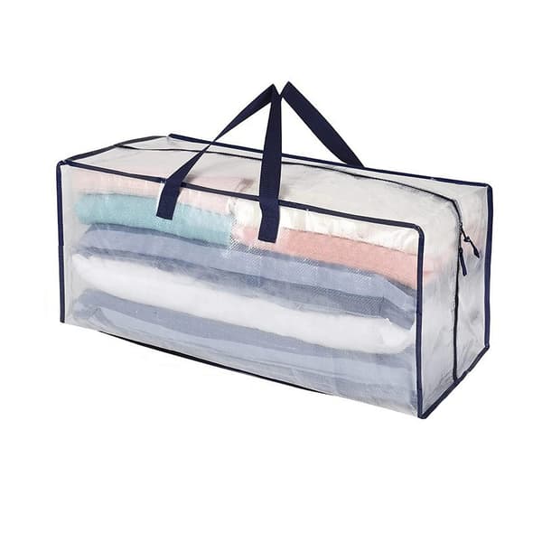 Gennemsigtig PP vævet flyttepose 8-pack 8-Pack