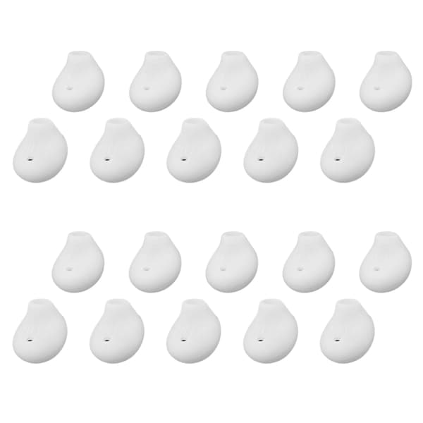 In-ear silikon øreplugger deksler for Samsung Galaxy S6/S7, Note5/Note7 White