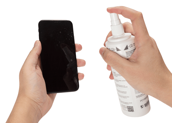 Organic cleaning liquid for screens, 250ml