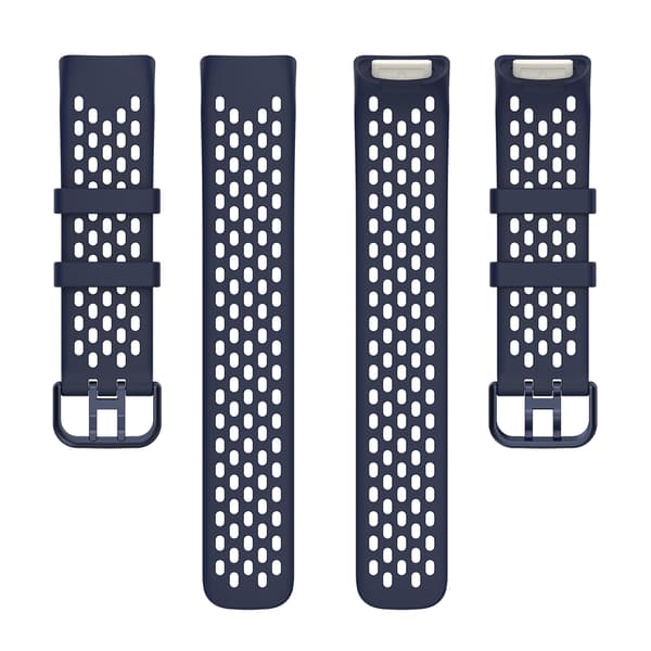Silikone urrem til Fitbit Charge 6/5 DarkBlue