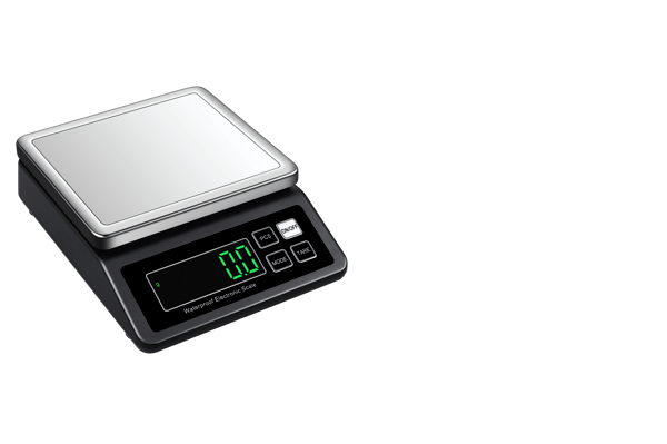 Elektronisk Digitalvåg Black 10kg/1g