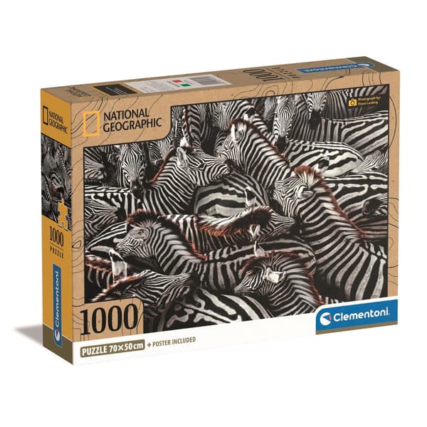 Palapeli 1000 Pcs CB High Quality Collection Zebra