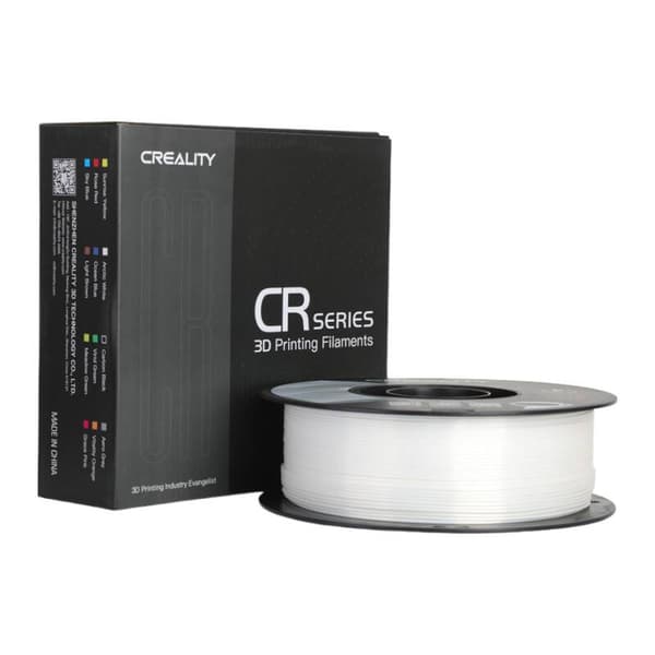 CR-Silk PLA Filament Creality (hvit)