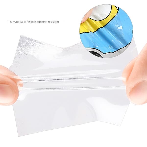 208TPU Clear Repair Patch 10cm x 10cm (10 kpl)