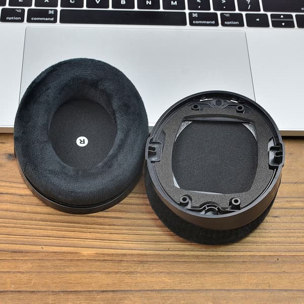 2 stk. ørepuder - Fløjlsbløde ørekopper til Kompatibel med Audeze Penrose & Mobius, HyperX Orbit S