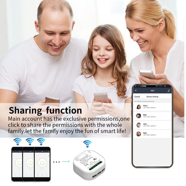 Smart WiFi Control Switch Set