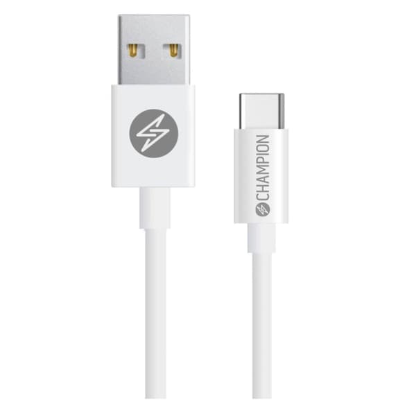 USB-A–USB-C-kaapeli 2 m valkoinen
