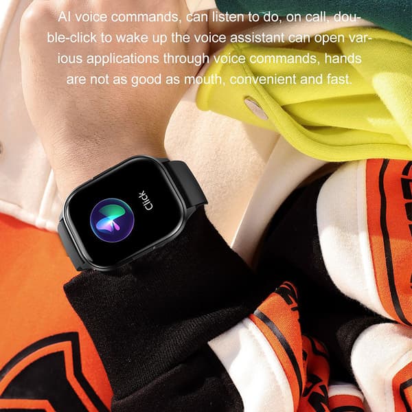 Smartwatch Vandtæt Bluetooth Smartwatch Black