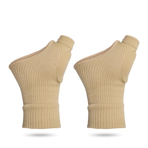 Fingerlösa Handskar / Handledsstöd, 1 par Black S