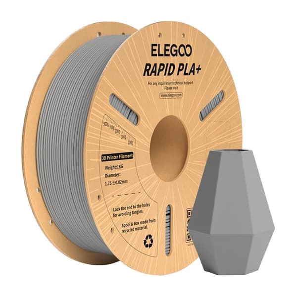 ELEGOO Rapid PLA+ -filamentti (harmaa)