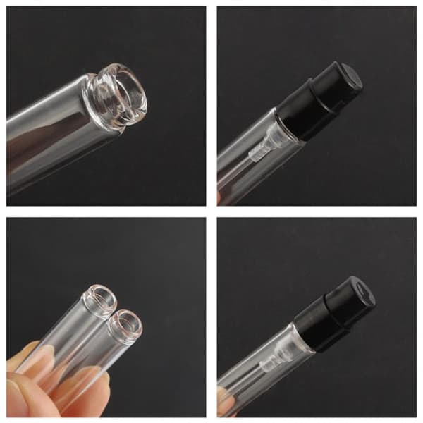 Liten Parfymflaska, 5 ml - 5 pack Black