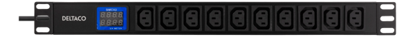 10-Outlet 19" power distribution unit, 3500W, C13