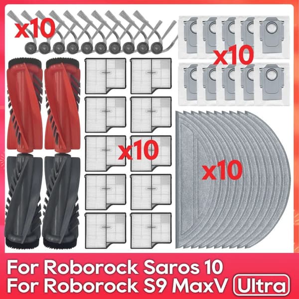 Roborock Saros 10/S9 MaxV Ultra Udskiftningssæt
