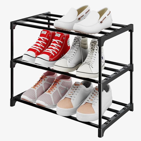 Sko reol til entre, metal sko arrangør Model 2
