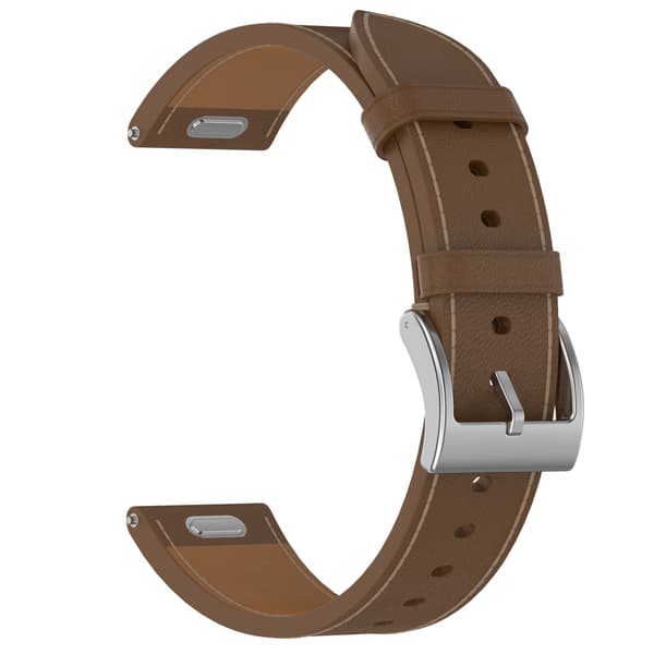 Rem i ægte læder til Huawei GT5 Brown 22 mm