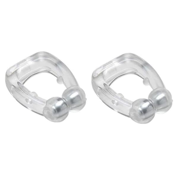 Magnetisk neseklype mot snorking i silikon 2-pack