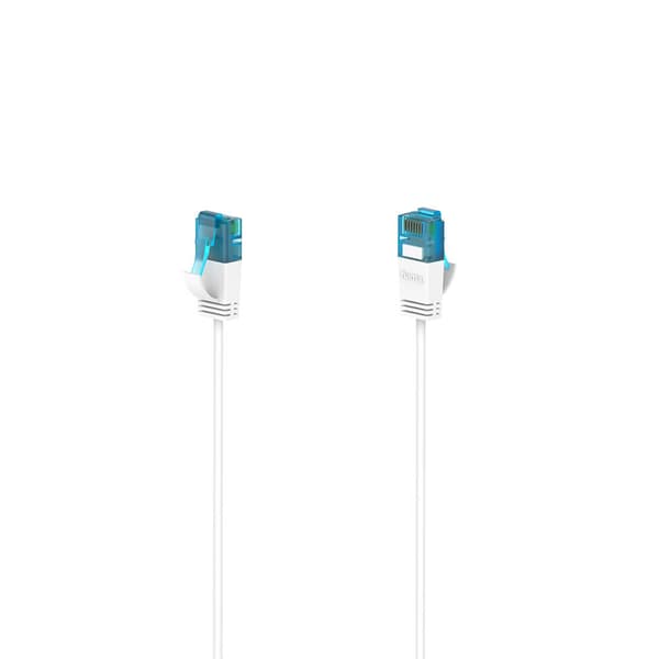Netværkskabel CAT6a Slim U/UTP 3.0m Hvid