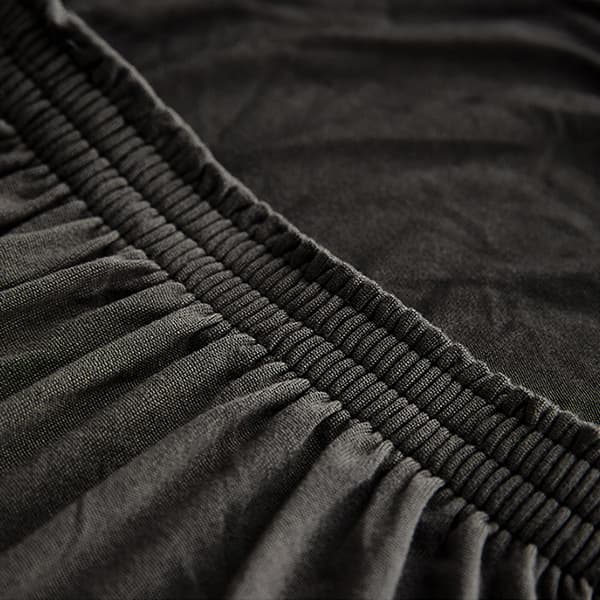 Enfärgat Stolsöverdrag Black