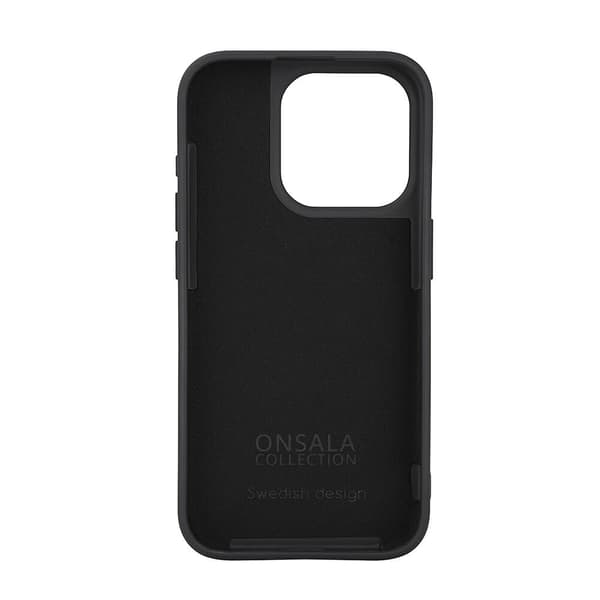 Mobilcover Silikonefølelse MagSeries Sort - iPhone 15 Pro