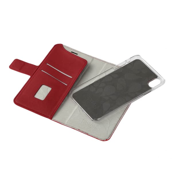 Mobilfodral Saffiano Red - iPhone XR