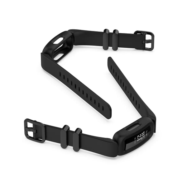 Silikone urrem til Fitbit Inspire 2, Fitbit Ace 3 Black