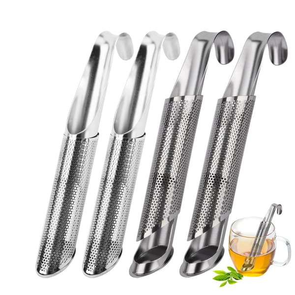 Tesil i Rostfritt Stål 2-Pack – Teinfuser för Löste och Örtte