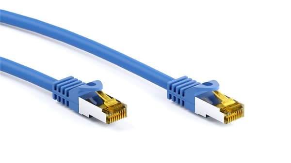 RJ45 patchkabel S / FTP (PiMF), med råkabel CAT 7,