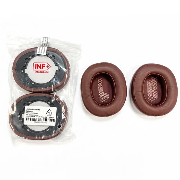 Erstatningsøreputer for JBL LIVE500BTNC-hodetelefoner (2-pack) Red