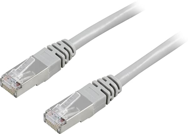 F/UTP Cat5e patch cable, 2m, 100MHz, grey
