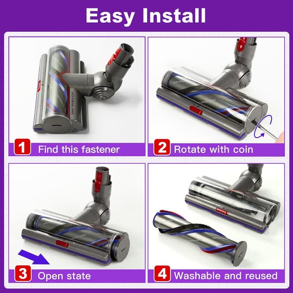 Päivitetty moottoripää Dyson V10 -imurille