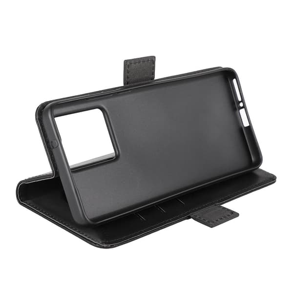 Wallet Klassisk 3 kort Motorola Edge 40 Neo 5G Sort