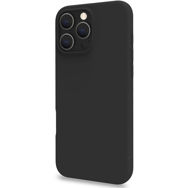 Cromo Soft gummideksel iPhone 16 Pro Max Black