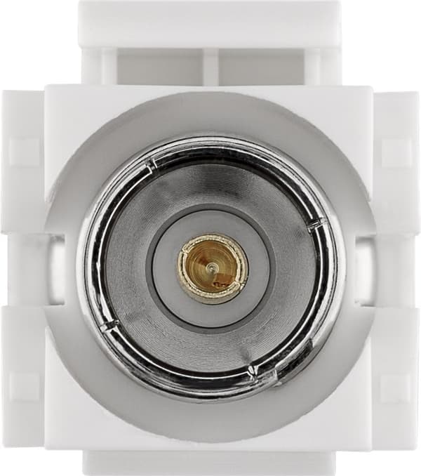 Keystone-modul, SAT/antenne, glatt innfelt montering